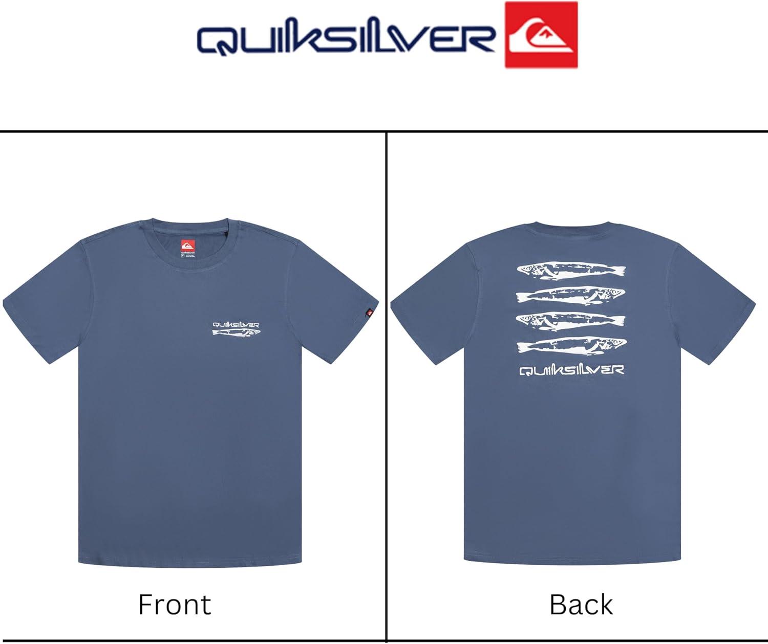 image:imageQuiksilver Mens Regular Fit Soft Cotton Short Sleeve TShirt SXLSeaport