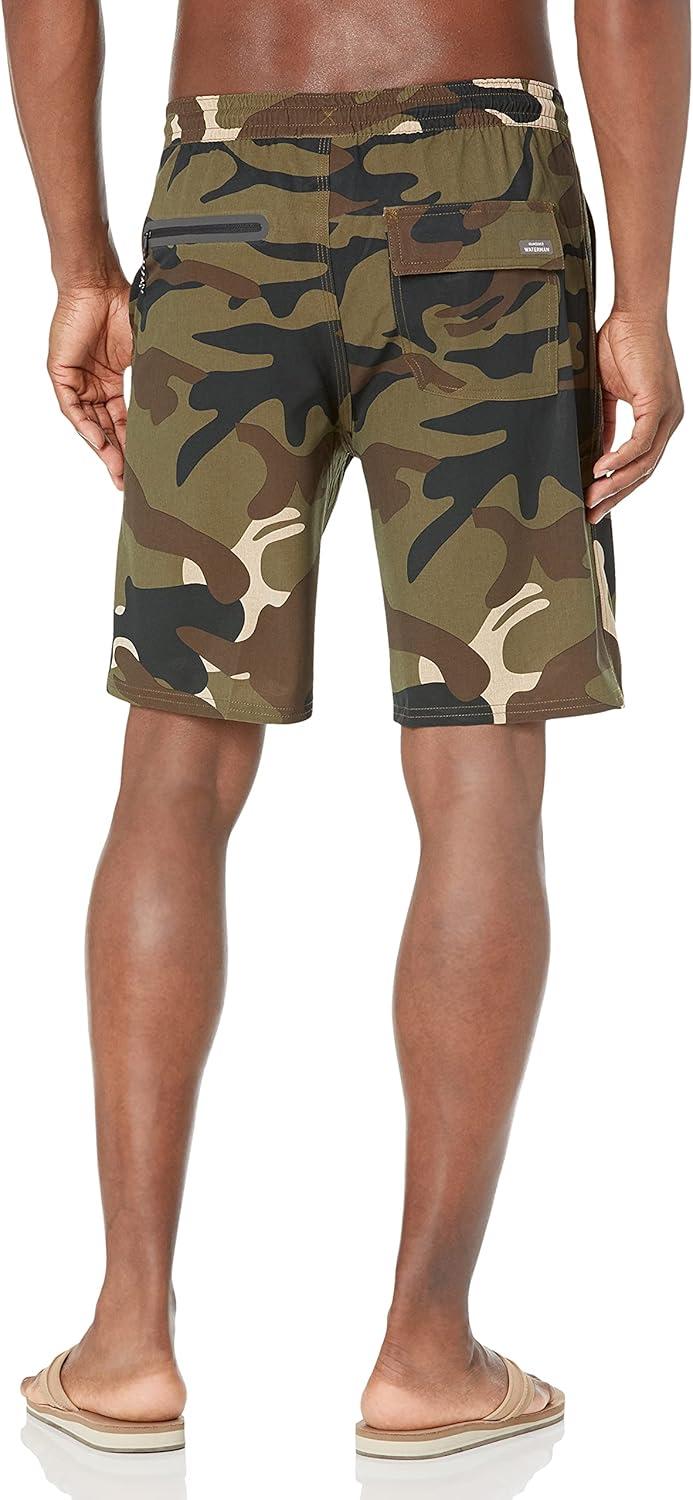 image:imageQuiksilver Mens SUVA Print Amphibian 20 Hybrid ShortsWaterman Camoflage Suva Print