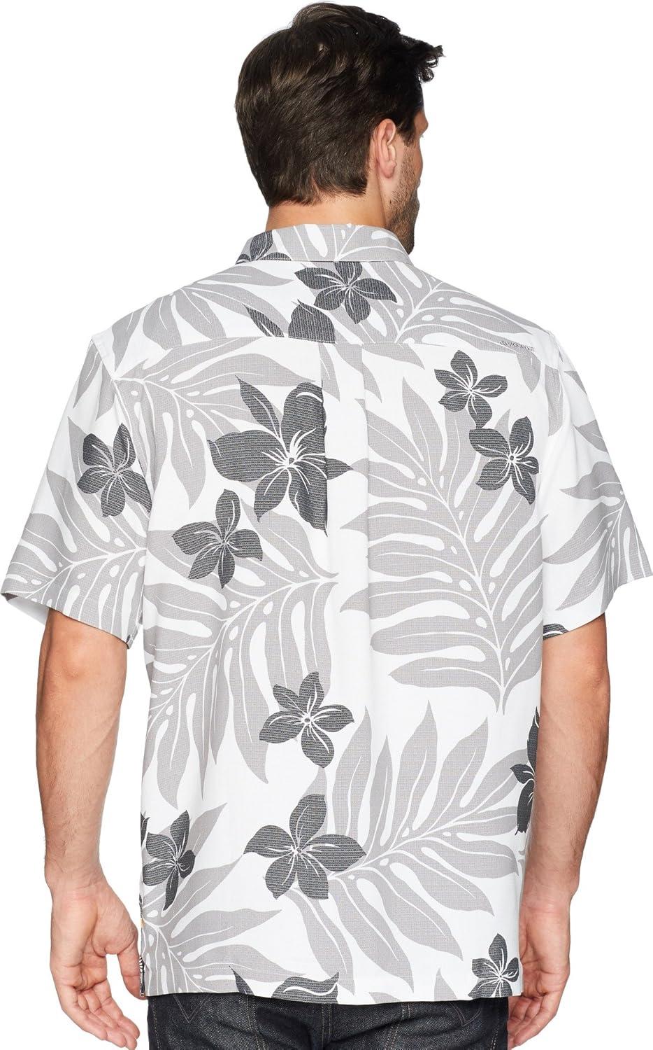 image:imageQuiksilver Mens Shonan Woven TopWhiteBlack