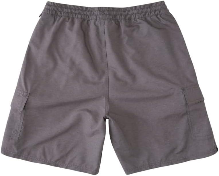 image:imageQuiksilver Mens Standard Balance Volley Swim Trunk Bathing SuitHeather Grey