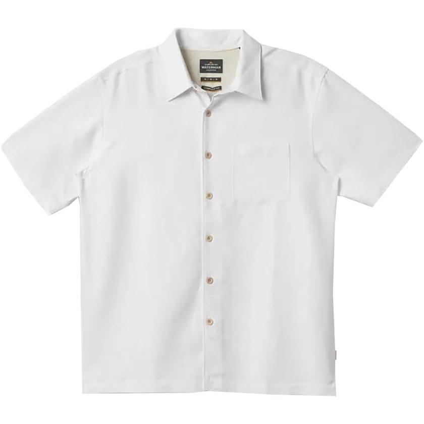 image:imageQuiksilver Mens Island Jungle Shirt Color White Size XLarge