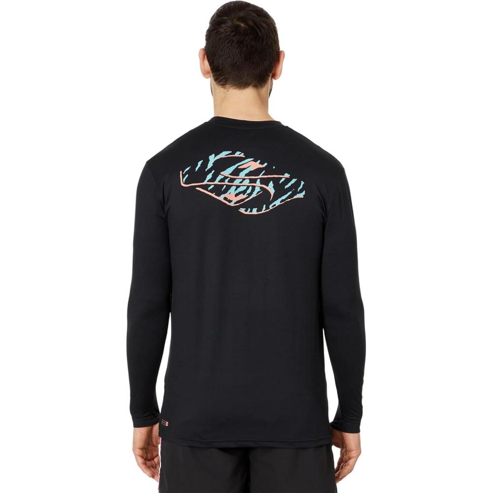 image:imageQuiksilver Mens Everyday Surf Tee Long SleeveBlackWhite