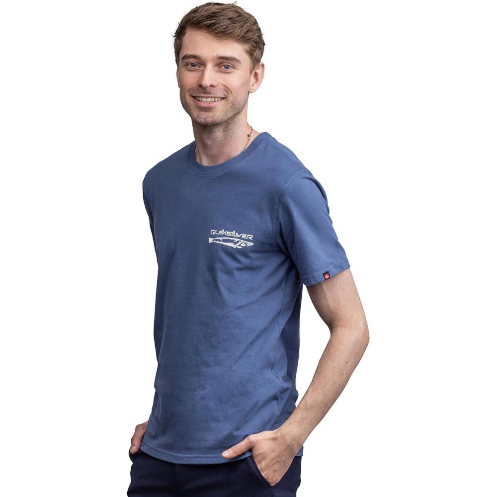 image:imageQuiksilver Mens Regular Fit Soft Cotton Short Sleeve TShirt SXLSeaport