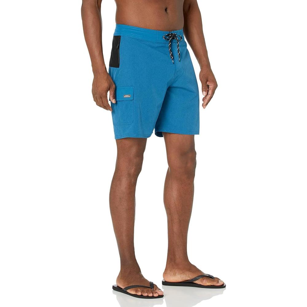 image:imageQuiksilver Mens Standard Paddler 19 Inch Stretch Boardshort Swim TrunkBlue Sapphire