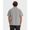 Quiksilver – Mens Centinela Shirt, Color Grey, Size: Medium