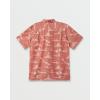 Quiksilver – Mens Paradise Found Shirt, Color Apricot, Size: Large