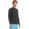 Quiksilver Men’s Everyday Surf Tee Long Sleeve Surf Tee(Black)