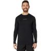 Quiksilver Men’s Everyday Surf Tee Long Sleeve(Black/White)