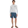 Quiksilver Men’s Everyday Upf50 Long Sleeve Surf Tee(Light Grey Heather)