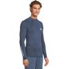Quiksilver Men’s Everyday Upf50 Long Sleeve Surf Tee(Navy Heather)
