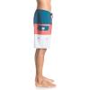 Quiksilver Men’s Fairway Tri Block Boardshort(White)