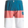 Quiksilver Men’s Fairway Tri Block Boardshort(White)