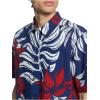 Quiksilver Men’s Fourth Flowers Woven(Estate Blue Fourth Flowers)