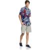 Quiksilver Men’s Fourth Flowers Woven(Estate Blue Fourth Flowers)