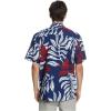 Quiksilver Men’s Fourth Flowers Woven(Estate Blue Fourth Flowers)