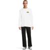 Quiksilver Men’s Impaired Camo Long Sleeve Screen Tee(White)