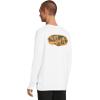 Quiksilver Men’s Impaired Camo Long Sleeve Screen Tee(White)