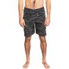 Quiksilver Mens Paddler Print Boardshort 19 Boardshort Swim Trunk(Dark Shadow Paddler Print)