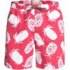 Quiksilver Mens Pineapple Web Volley 18 Boadrshort Swim Trunk(Rio Red)