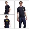 Quiksilver Men’s Regular Fit Soft Cotton Short Sleeve T-Shirt (S-XL)(Black)