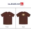Quiksilver Men’s Regular Fit Soft Cotton Short Sleeve T-Shirt (S-XL)(Brown)