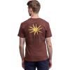 Quiksilver Men’s Regular Fit Soft Cotton Short Sleeve T-Shirt (S-XL)(Brown)