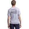 Quiksilver Men’s Regular Fit Soft Cotton Short Sleeve T-Shirt (S-XL)(Heather Grey)