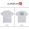 Quiksilver Men’s Regular Fit Soft Cotton Short Sleeve T-Shirt (S-XL)(Heather Grey)