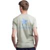 Quiksilver Men’s Regular Fit Soft Cotton Short Sleeve T-Shirt (S-XL)(Light Sage)