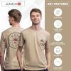 Quiksilver Men’s Regular Fit Soft Cotton Short Sleeve T-Shirt (S-XL)(Plaza Taupe)