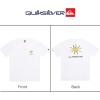 Quiksilver Men’s Regular Fit Soft Cotton Short Sleeve T-Shirt (S-XL)(White)