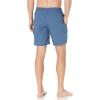 Quiksilver Men’s Standard Balance Volley Swim Trunk Bathing Suit(Ensign Blue Heather)