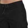 Quiksilver Men’s Swimwear Regular Fit Fixed Waist UPF 50 Quick Dry 22 Inch Board Shorts(Black)