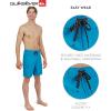Quiksilver Men’s Swimwear Regular Fit Fixed Waist UPF 50 Quick Dry 22 Inch Board Shorts(Hawaiian Ocean)