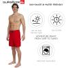 Quiksilver Men’s Swimwear Regular Fit Fixed Waist UPF 50 Quick Dry 22 Inch Board Shorts(Quik Red)