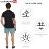 Quiksilver Men’s Swimwear Regular Fit UPF 50 Short Sleeve Sun Tee(Black)