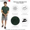 Quiksilver Men’s Swimwear Regular Fit UPF 50 Short Sleeve Sun Tee(Forest Green)