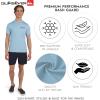Quiksilver Men’s Swimwear Regular Fit UPF 50 Short Sleeve Sun Tee(Light Blue)
