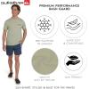 Quiksilver Men’s Swimwear Regular Fit UPF 50 Short Sleeve Sun Tee(Light Sage)