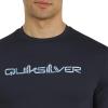 Quiksilver Men’s Swimwear Regular Fit UPF 50 Short Sleeve Sun Tee(Navy)