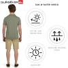 Quiksilver Men’s Swimwear Regular Fit UPF 50 Short Sleeve Sun Tee(Sea Spray)