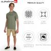 Quiksilver Men’s Swimwear Regular Fit UPF 50 Short Sleeve Sun Tee(Sea Spray)