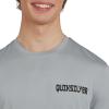 Quiksilver Men’s Swimwear Regular Fit UPF 50 Short Sleeve Sun Tee(Smoked Grey)