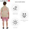 Quiksilver Men’s Swimwear Regular Fit UPF 50 Short Sleeve Sun Tee(Taupe)