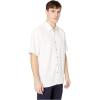 Quiksilver Men’s Tahiti Palms 4 Button Up Woven Top(White 233)