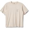 Quiksilver – Mens Hooked On Qmt0 Short Sleeve Graphic T-Shirt(Mnbm-moonbeam)