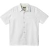 Quiksilver – Mens Island Jungle Shirt, Color White, Size: X-Large