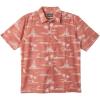 Quiksilver – Mens Paradise Found Shirt, Color Apricot, Size: Large