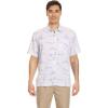 Quiksilver – Mens Paradise Found Shirt, Color Bone White, Size: Large