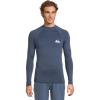 Quiksilver Men’s Everyday Upf50 Long Sleeve Surf Tee(Navy Heather)